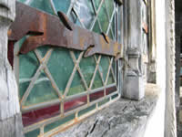 Honfleur, church window