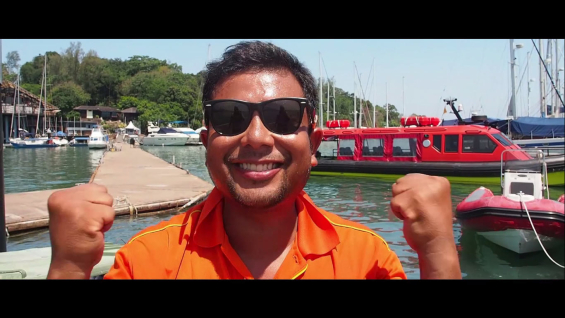 Become a youtube legend and upload your followtheboat video