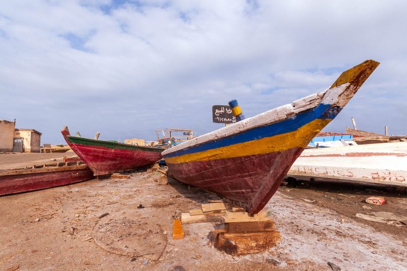 Suakin fishing boats
