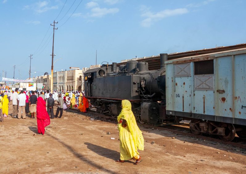Steam train and Fenkil celebrations in Massawa