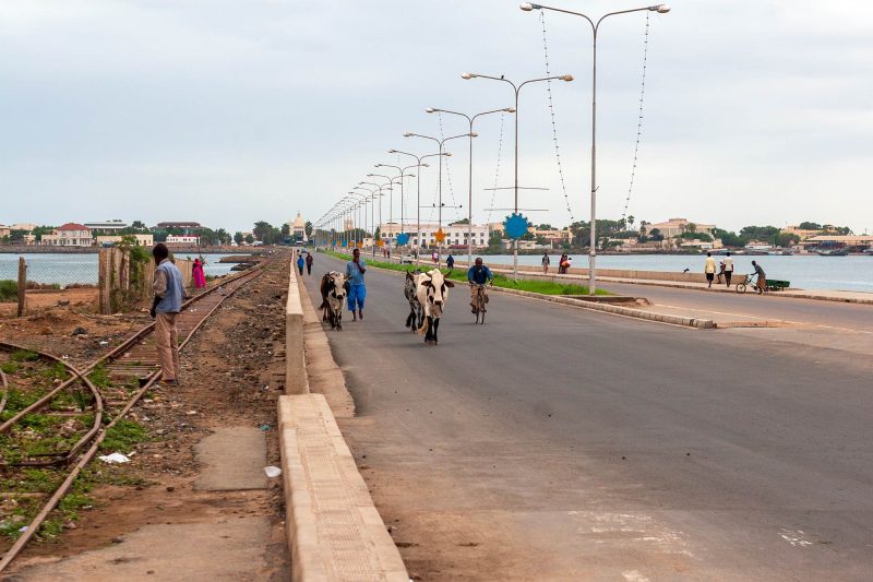 The main causeway in Massawa