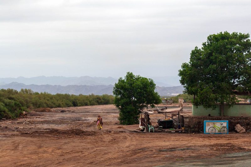 Looking across the surrounding mountains around Massawa
