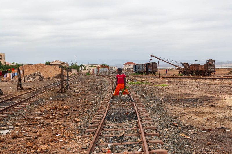 Train track in Massawa