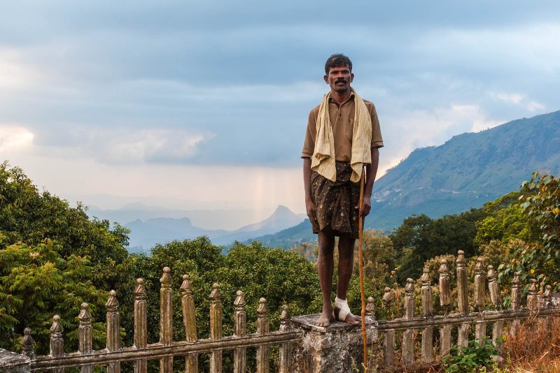 Tamil Nadu goat herder