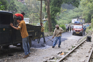 Random roadworks