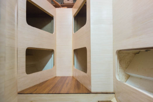 Forepeak showing floor detail
