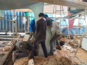 Putting the rudder back in place