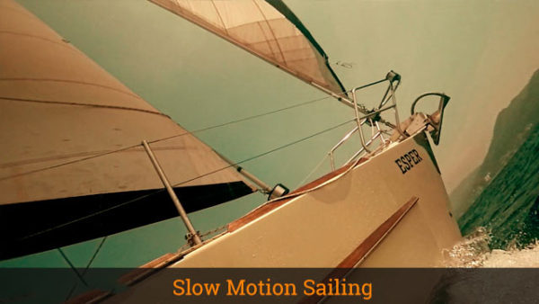 Slow motion sailing gopro