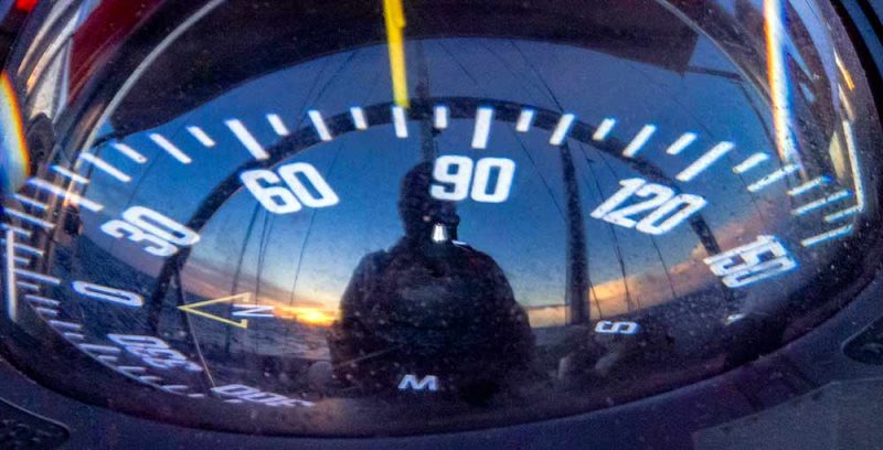 Ship's compass