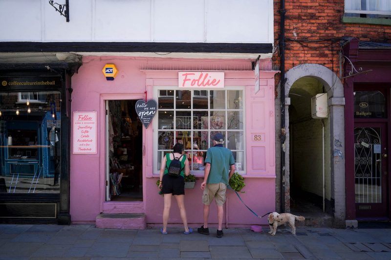 Boutique shops on Steep Hill
