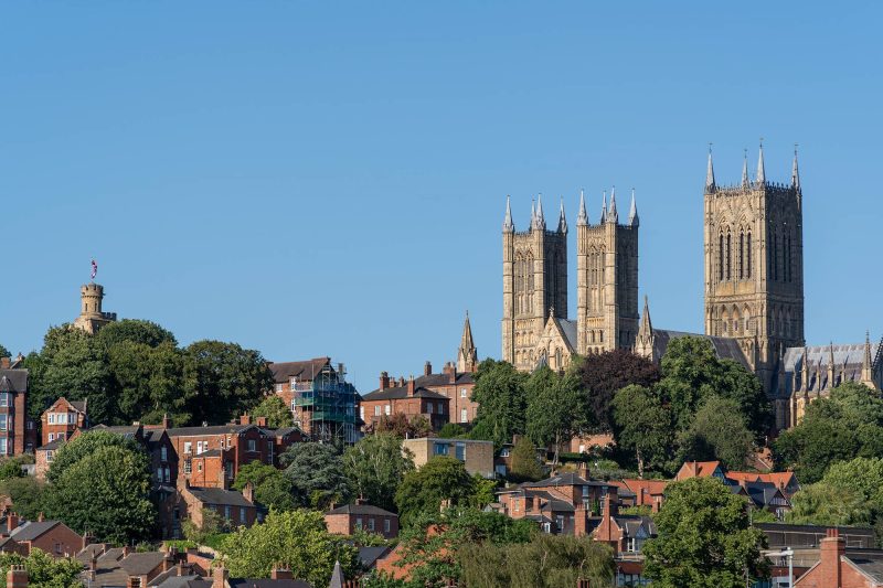 The cathedral and castle dominate Lincoln for literally miles. We could still see the cathedral from 20 miles away!