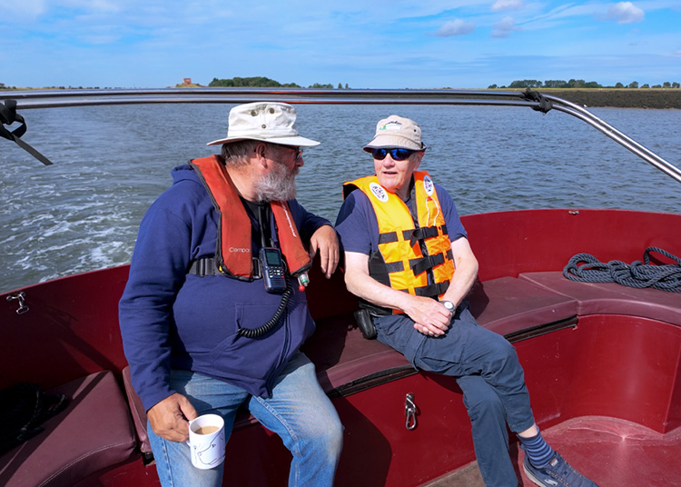 Chewing the fat on the open water
