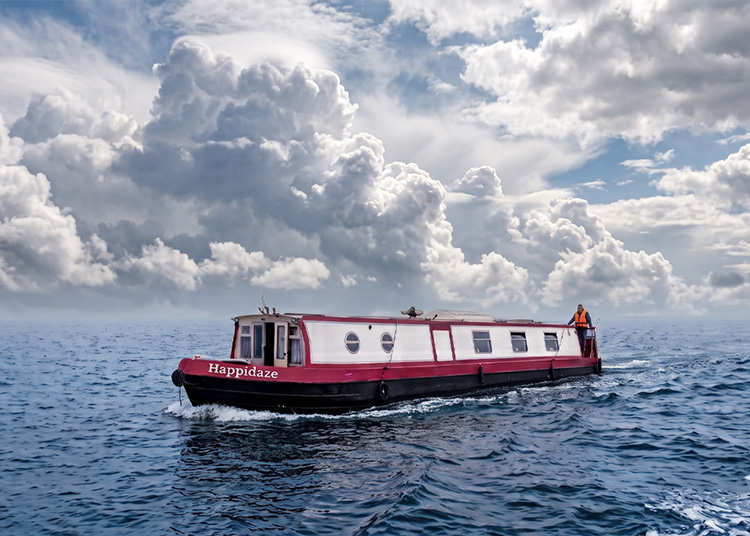 all at sea